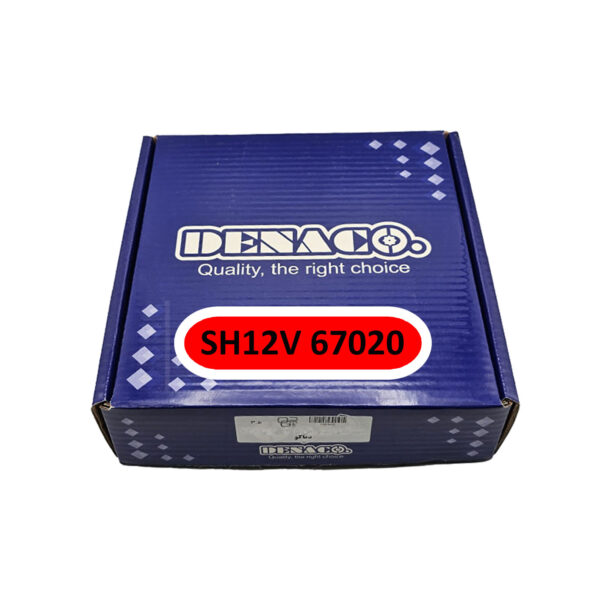 دسته سیم موتور ساژم پراید فن دو دور یگانه دناکو با کد فنی SH12V 67020